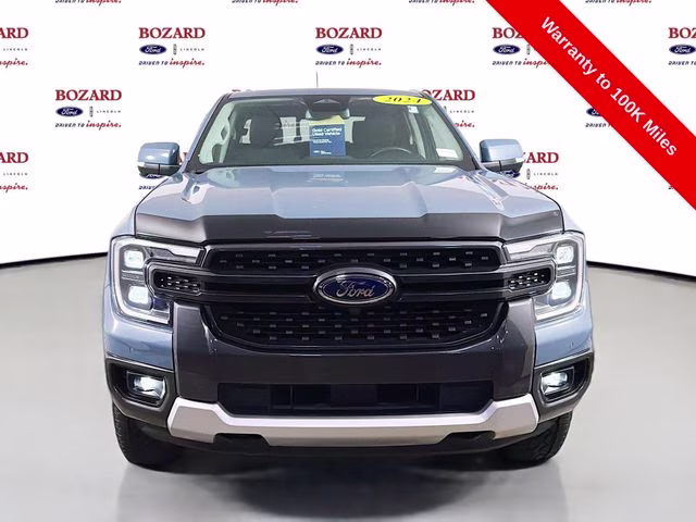 2024 Azure Gray Metallic Ford Ranger Lariat 4X4 Truck