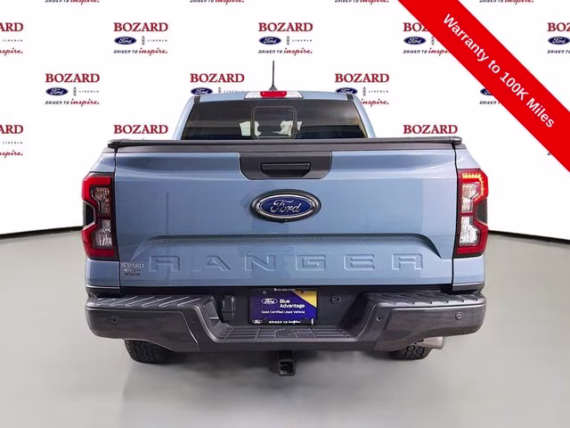 2024 Azure Gray Metallic Ford Ranger Lariat 4X4 Truck