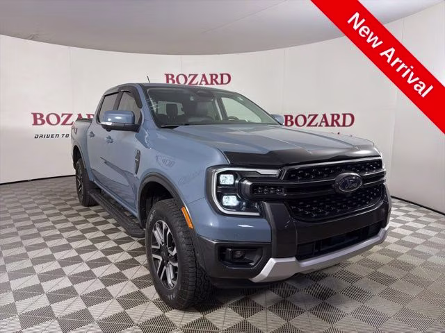 2024 Azure Gray Metallic Ford Ranger Lariat 4X4 Truck