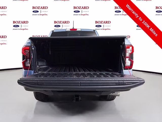 2024 Azure Gray Metallic Tri-Coat Ford Ranger Lariat 4X4 Truck