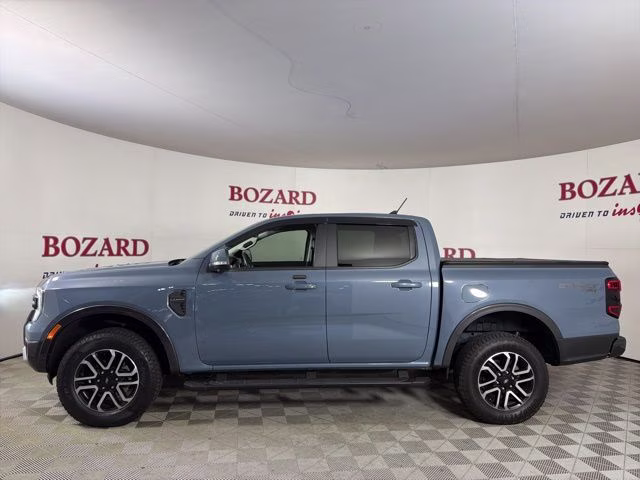 2024 Azure Gray Metallic Ford Ranger Lariat 4X4 Truck
