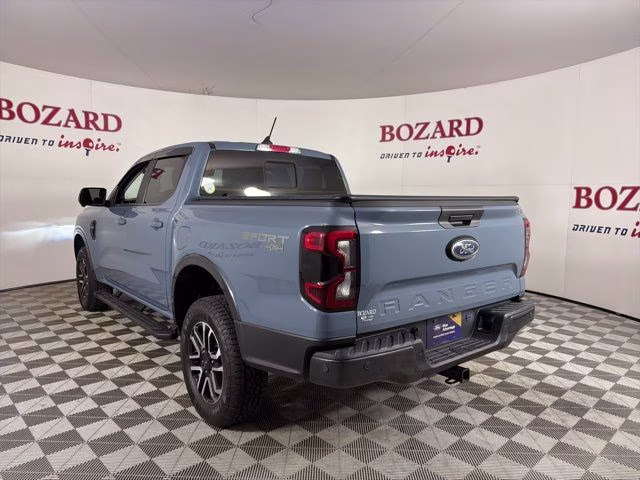 2024 Azure Gray Metallic Ford Ranger Lariat 4X4 Truck