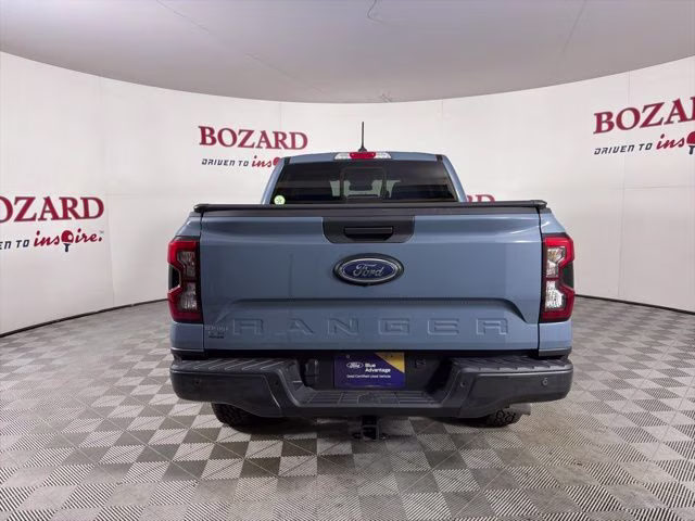 2024 Azure Gray Metallic Ford Ranger Lariat 4X4 Truck