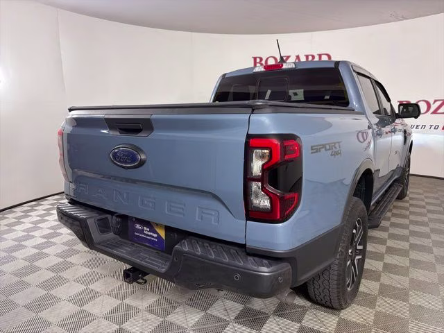 2024 Azure Gray Metallic Ford Ranger Lariat 4X4 Truck