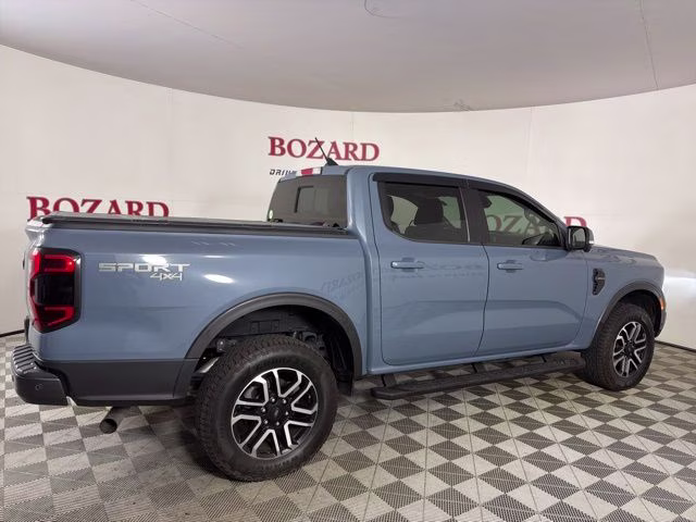2024 Azure Gray Metallic Ford Ranger Lariat 4X4 Truck