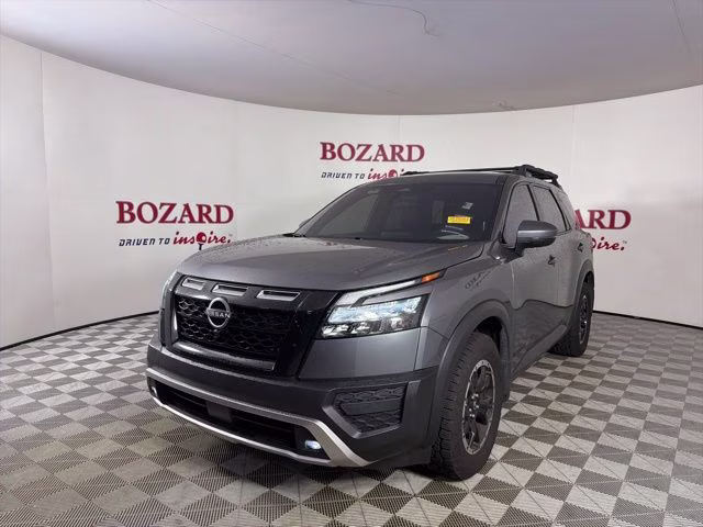 2025 Gun Metallic Nissan Pathfinder Rock Creek 4X4 SUV