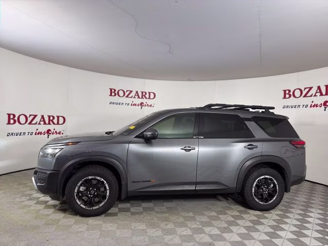 2025 Gun Metallic Nissan Pathfinder Rock Creek 4X4 SUV