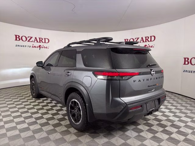 2025 Gun Metallic Nissan Pathfinder Rock Creek 4X4 SUV