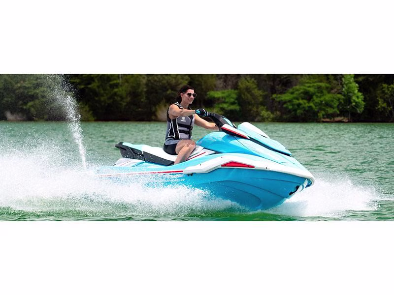 2022 Cyan Yamaha FX SVHO with Audio Personal Watercraft