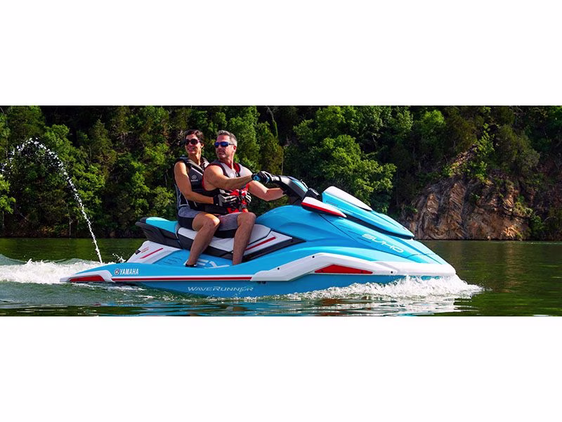 2022 Cyan Yamaha FX SVHO with Audio Personal Watercraft