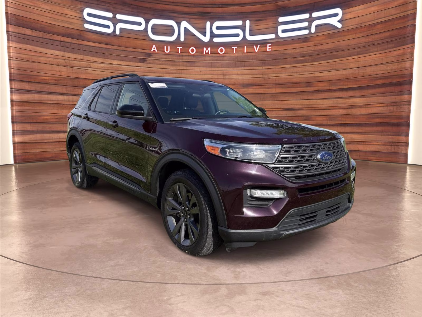2022 Jewel Red Ford Explorer XLT 4X4 SUV