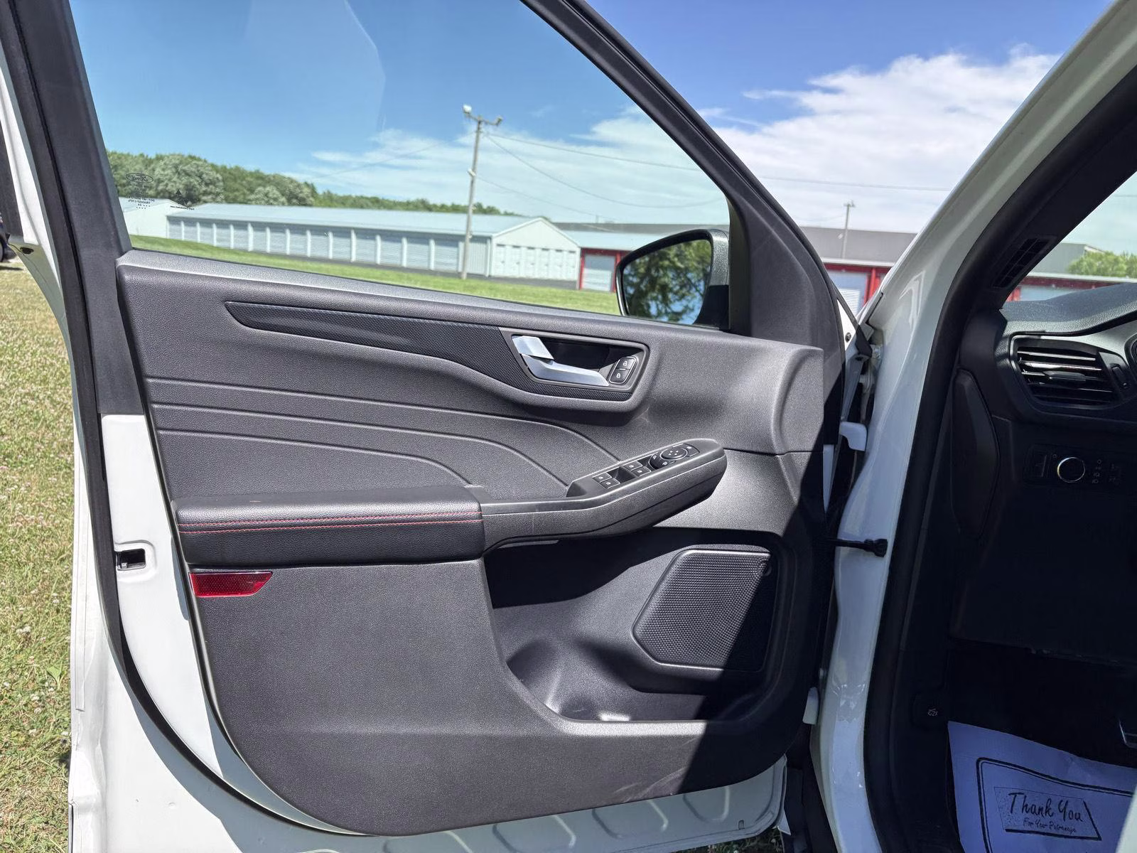 2024 Star White Metallic Tri-Coat Ford Escape ST-Line AWD SUV