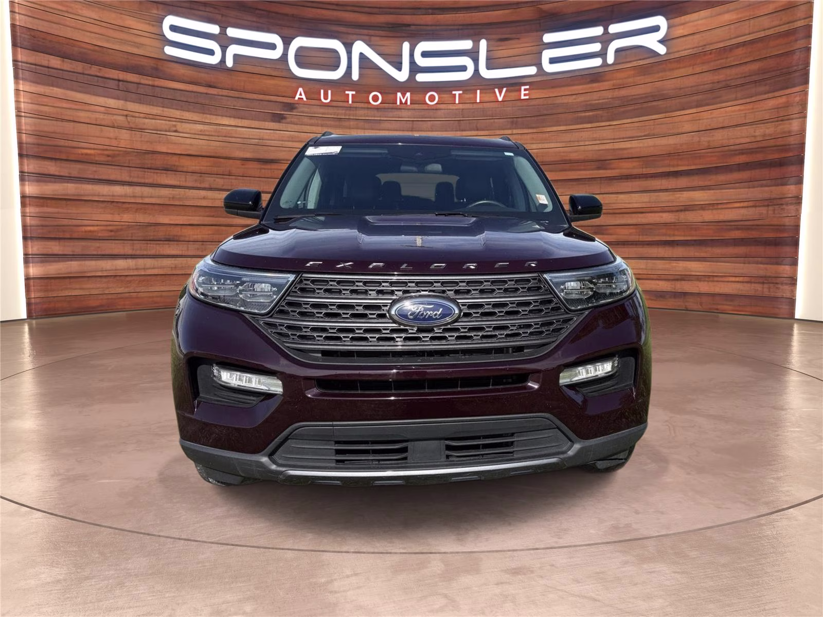 2022 Jewel Red Ford Explorer XLT 4X4 SUV
