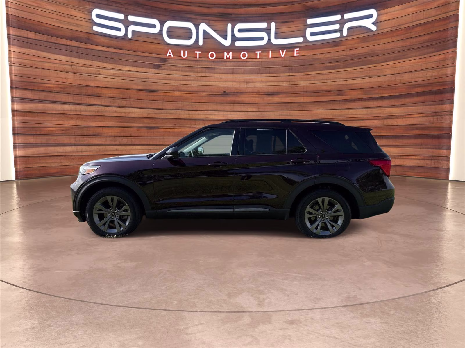2022 Jewel Red Ford Explorer XLT 4X4 SUV