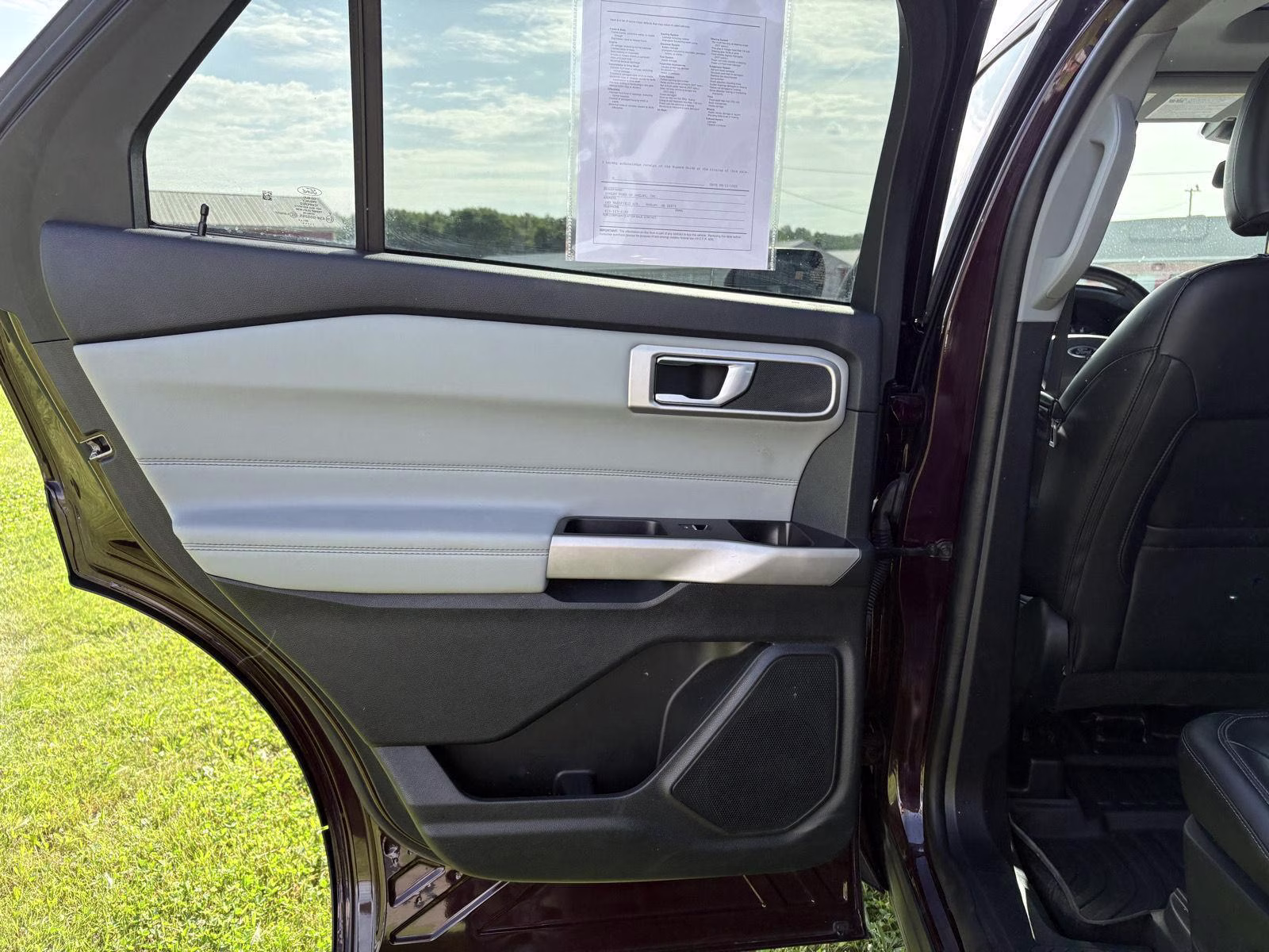 2022 Jewel Red Ford Explorer XLT 4X4 SUV