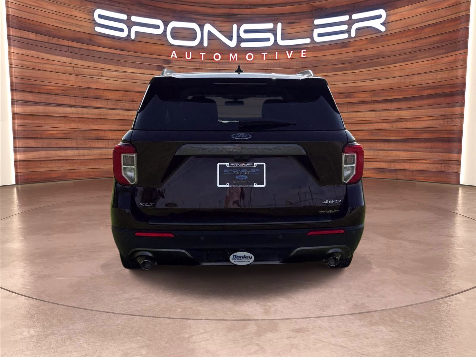 2022 Jewel Red Ford Explorer XLT 4X4 SUV