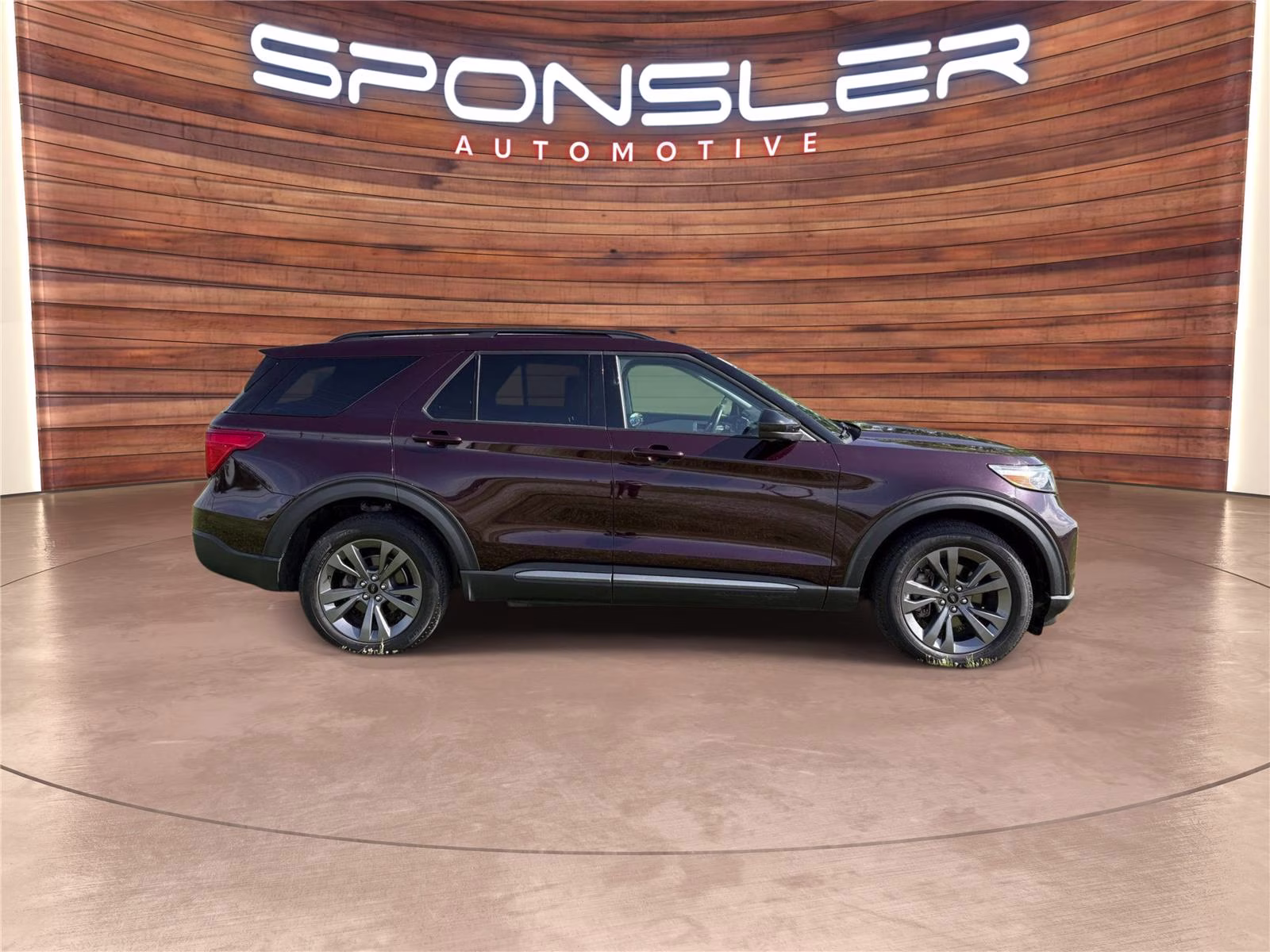 2022 Jewel Red Ford Explorer XLT 4X4 SUV