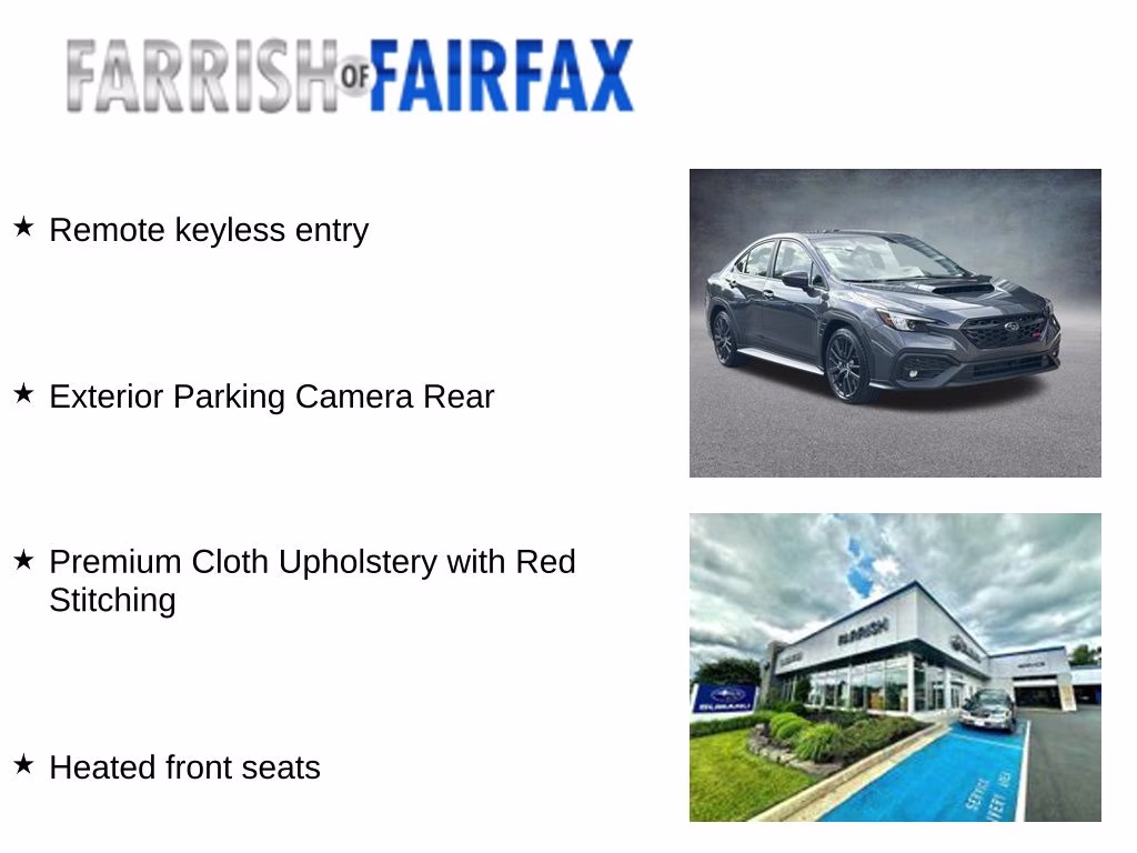 2026 Magnetite Gray Metallic Subaru WRX Premium AWD Sedan