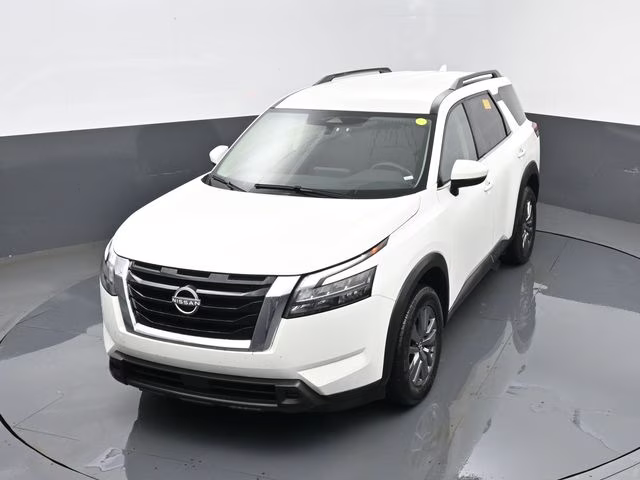2025 Glacier White Nissan Pathfinder SV 4X4 SUV