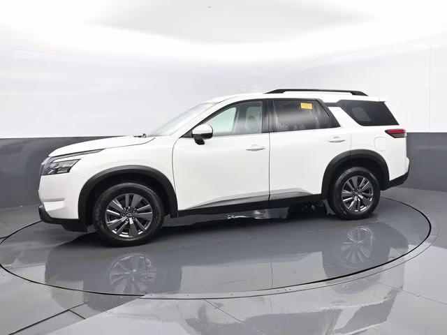 2025 Glacier White Nissan Pathfinder SV 4X4 SUV