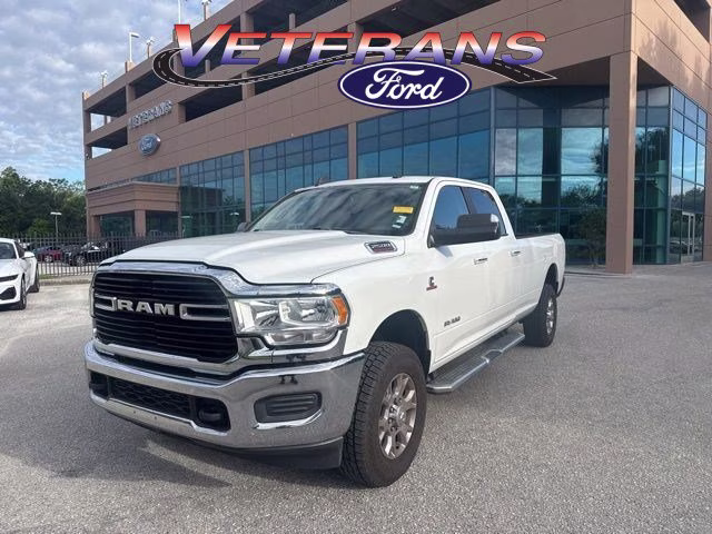 2019 Bright White Clearcoat Ram 2500 Big Horn Crew Cab Pickup 4X4 Truck