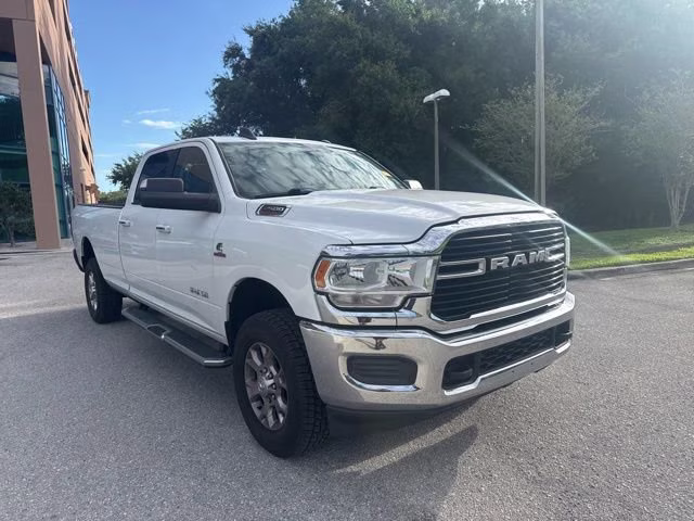2019 Bright White Clearcoat Ram 2500 Big Horn Crew Cab Pickup 4X4 Truck