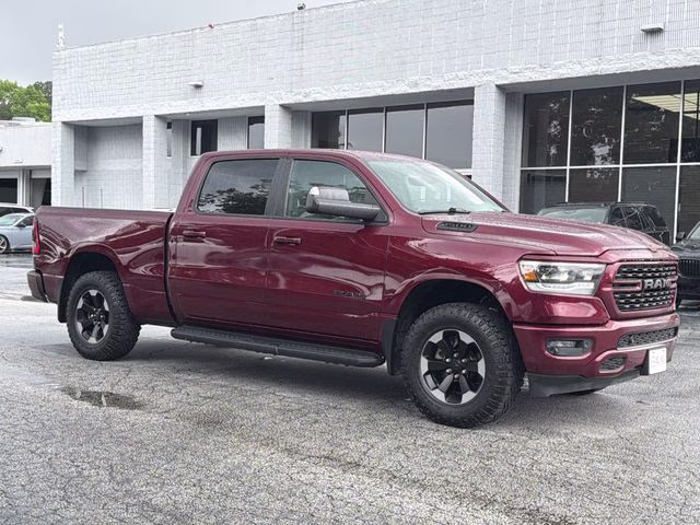 2022 Flame Red Clearcoat Ram 1500 Sport 4X4 Truck