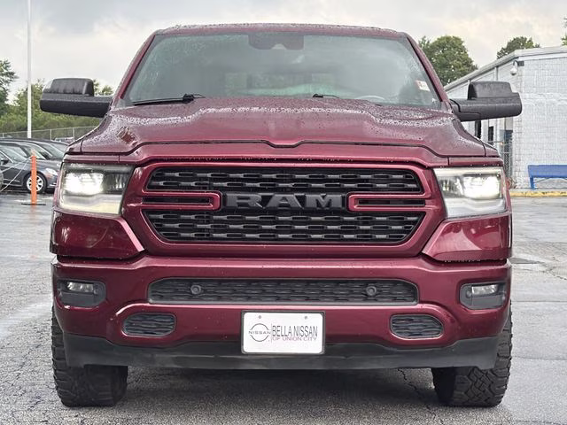 2022 Flame Red Clearcoat Ram 1500 Sport 4X4 Truck