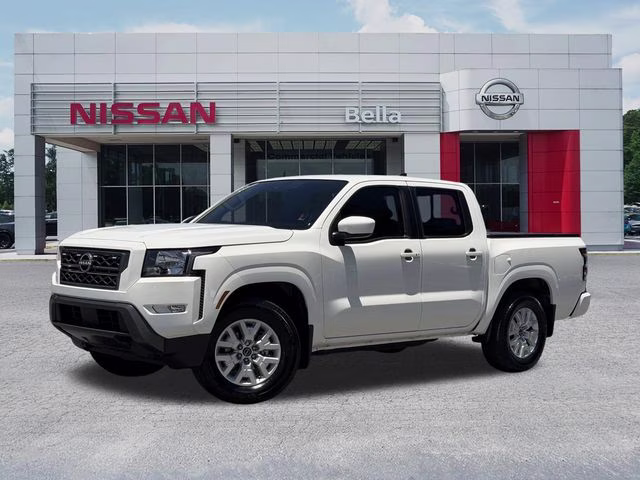 2024 Glacier White Nissan Frontier SV RWD Truck
