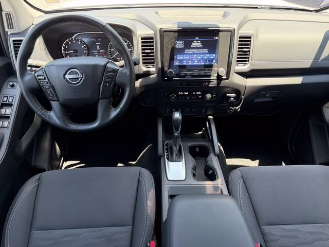 2024 Glacier White Nissan Frontier SV RWD Truck
