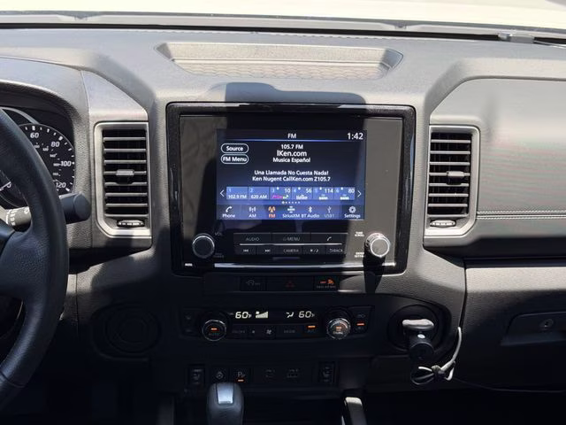 2024 Glacier White Nissan Frontier SV RWD Truck