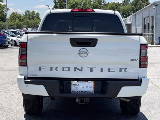 2024 Glacier White Nissan Frontier SV RWD Truck