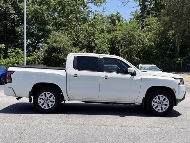 2024 Glacier White Nissan Frontier SV RWD Truck
