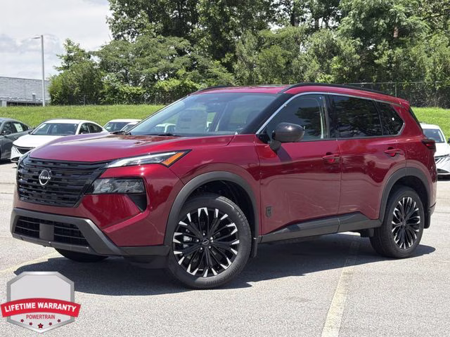 2026 Scarlet Ember Tintcoat Nissan Rogue Dark Armor AWD SUV
