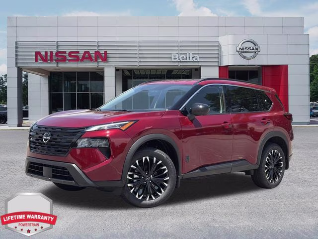 2026 Scarlet Ember Tintcoat Nissan Rogue Dark Armor AWD SUV