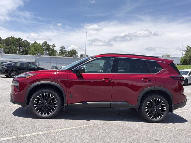2026 Scarlet Ember Tintcoat Nissan Rogue Dark Armor AWD SUV