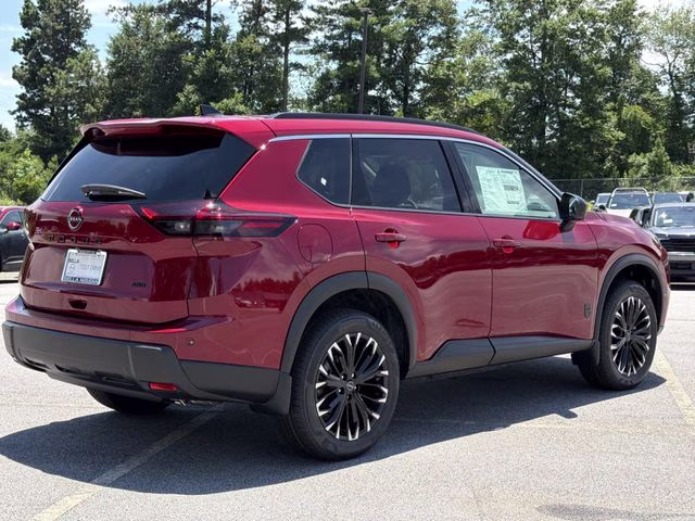 2026 Scarlet Ember Tintcoat Nissan Rogue Dark Armor AWD SUV