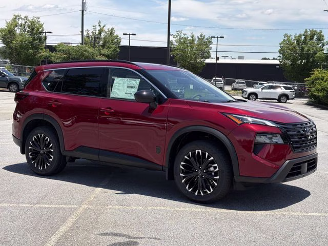 2026 Scarlet Ember Tintcoat Nissan Rogue Dark Armor AWD SUV