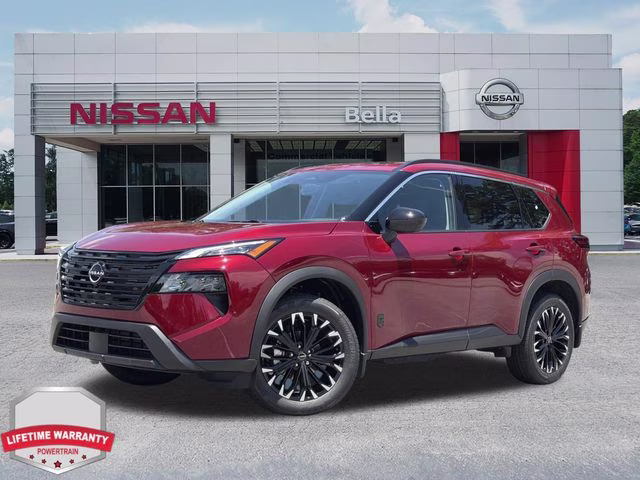2026 Scarlet Ember Tintcoat Nissan Rogue Dark Armor AWD SUV