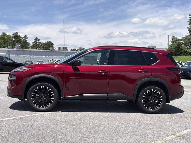 2026 Scarlet Ember Tintcoat Nissan Rogue Dark Armor AWD SUV
