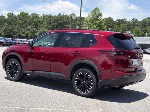 2026 Scarlet Ember Tintcoat Nissan Rogue Dark Armor AWD SUV