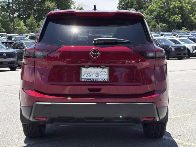 2026 Scarlet Ember Tintcoat Nissan Rogue Dark Armor AWD SUV