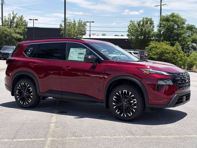 2026 Scarlet Ember Tintcoat Nissan Rogue Dark Armor AWD SUV