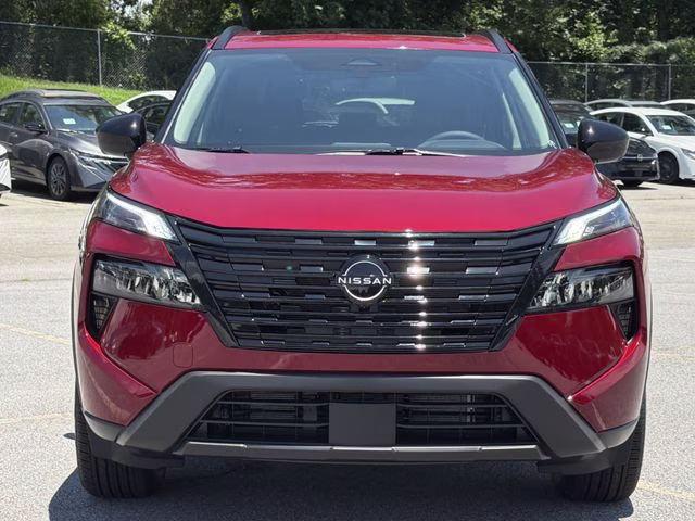 2026 Scarlet Ember Tintcoat Nissan Rogue Dark Armor AWD SUV