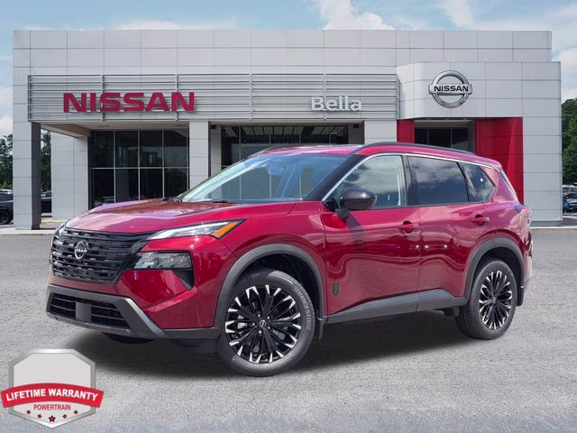 2026 Scarlet Ember Tintcoat Nissan Rogue Dark Armor AWD SUV