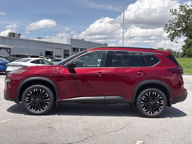 2026 Scarlet Ember Tintcoat Nissan Rogue Dark Armor AWD SUV