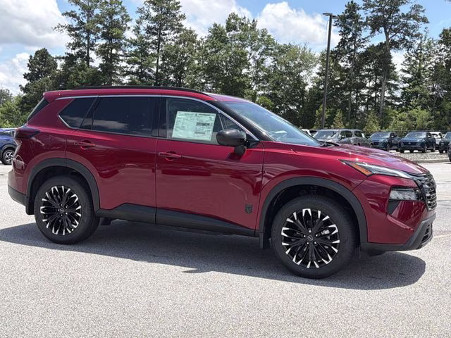 2026 Scarlet Ember Tintcoat Nissan Rogue Dark Armor AWD SUV