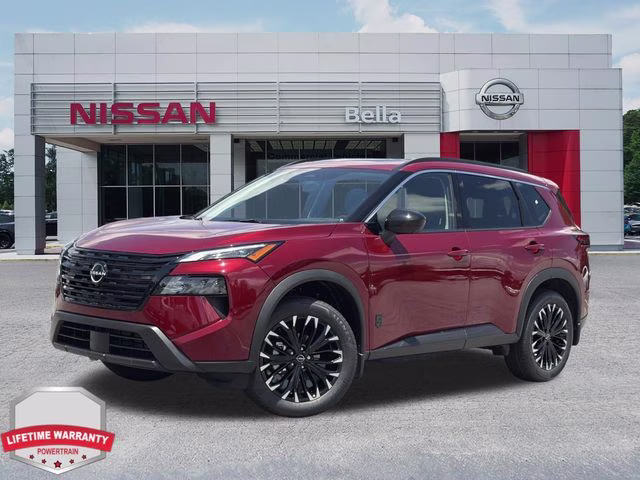 2026 Scarlet Ember Tintcoat Nissan Rogue Dark Armor AWD SUV