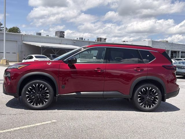 2026 Scarlet Ember Tintcoat Nissan Rogue Dark Armor AWD SUV