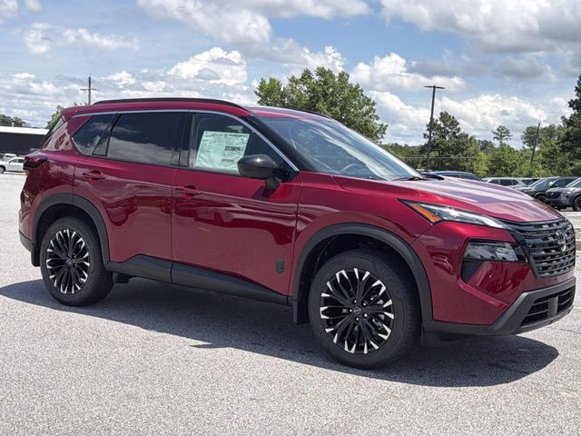2026 Scarlet Ember Tintcoat Nissan Rogue Dark Armor AWD SUV
